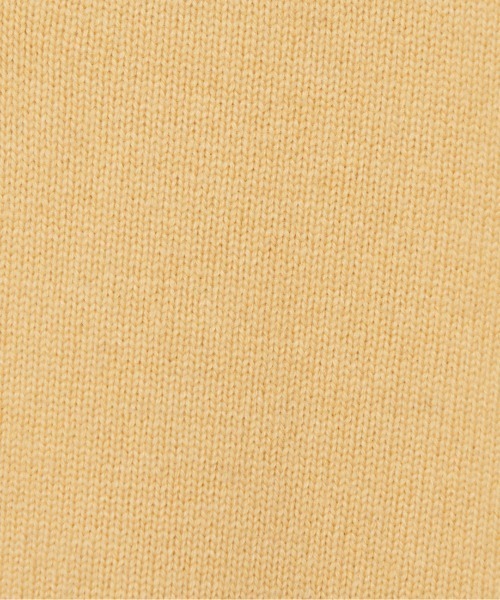 HELIOPOLE(エリオポール)の「WOOL V NECK PO(ニット/セーター・レディース・イエロー/チャコールグレー/アイボリー・38)」の8枚目の写真