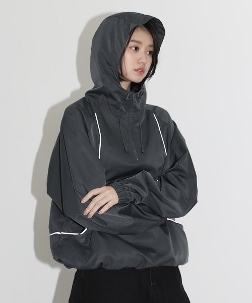 MSG（エムエスジー）の「ハーフジップパイピングリフレクトテック