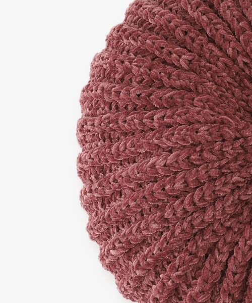 Afternoon Tea（アフタヌーンティー）の「モールベレー帽（ハンチング/ベレー帽・レディース・ダークグレー/ベージュ/ピンク・ONE SIZE）」の8枚目の写真