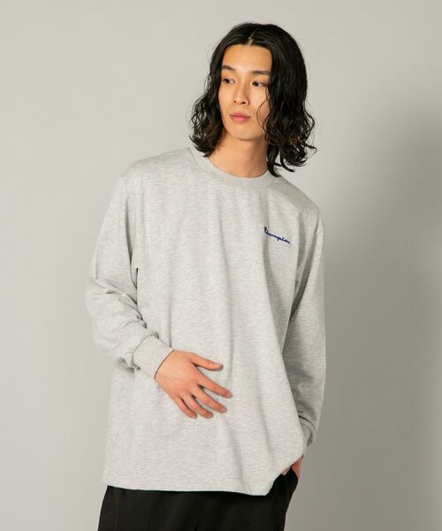 【CHAMPION/チャンピオン】裏起毛 ルームウェア ワンポイントブランドロゴ刺繍 パジャマ セットアップ 上下セット（ルームウェア/パジャマ）｜Champion（チャンピオン）