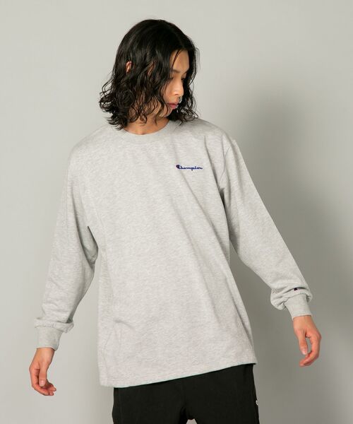 【CHAMPION/チャンピオン】裏起毛 ルームウェア ワンポイントブランドロゴ刺繍 パジャマ セットアップ 上下セット（ルームウェア/パジャマ）｜Champion（チャンピオン）