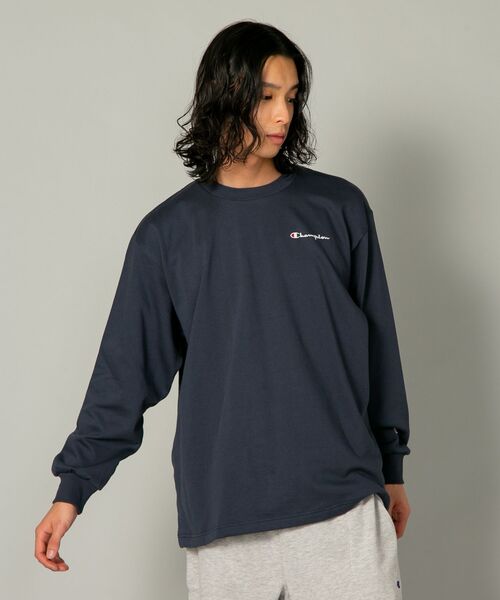 【CHAMPION/チャンピオン】裏起毛 ルームウェア ワンポイントブランドロゴ刺繍 パジャマ セットアップ 上下セット（ルームウェア/パジャマ）｜Champion（チャンピオン）