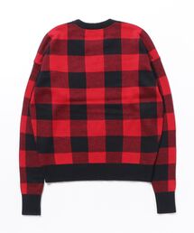 ラルフローレン　ニット　カーディガン　バッファローチェック　美品 78539275b_b_07_215.jpg