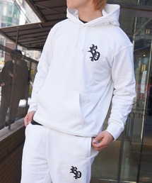 【RIPPER】RP刺繍 プルオーバー パーカー【セットアップ可能】/ RP Embroidery Pullover Hoodie -Set-up available-