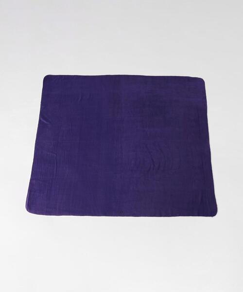 koti BEAUTY&YOUTH(コティ ビューティアンドユース)の「<Port Authority × koti BEAUTY&YOUTH> FLEECE BLANKET/ブランケット(アウトドアグッズ・メンズ・グレー/ケリー/パープル・FREE)」の3枚目の写真