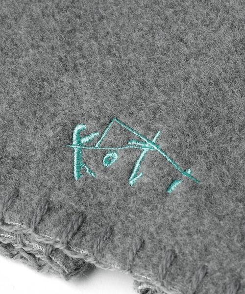 koti BEAUTY&YOUTH(コティ ビューティアンドユース)の「<Port Authority × koti BEAUTY&YOUTH> FLEECE BLANKET/ブランケット(アウトドアグッズ・メンズ・グレー/ケリー/パープル・FREE)」の11枚目の写真