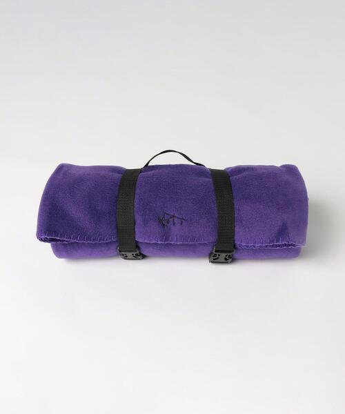koti BEAUTY&YOUTH(コティ ビューティアンドユース)の「<Port Authority × koti BEAUTY&YOUTH> FLEECE BLANKET/ブランケット(アウトドアグッズ・メンズ・グレー/ケリー/パープル・FREE)」の19枚目の写真
