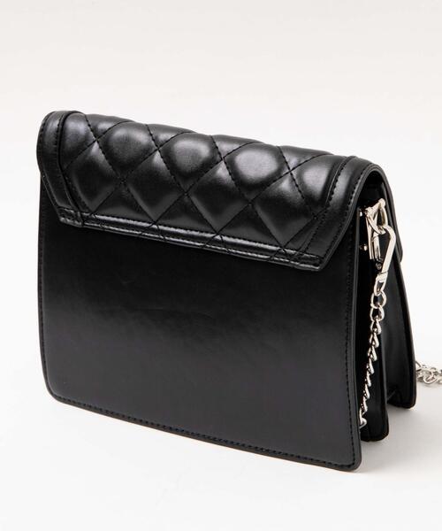 WEGO（ウィゴー）の「WEGO/フラップデザインチェーンショルダー（ショルダーバッグ・レディース・その他2/その他1/ブラック・FREE）」の10枚目の写真