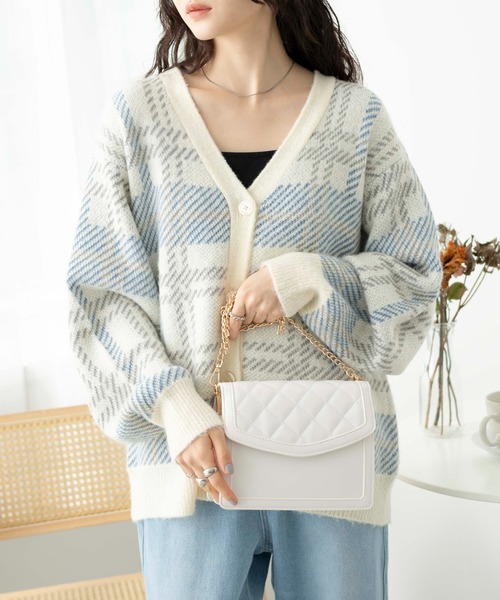 WEGO（ウィゴー）の「WEGO/フラップデザインチェーンショルダー（ショルダーバッグ・レディース・その他2/その他1/ブラック・FREE）」の13枚目の写真