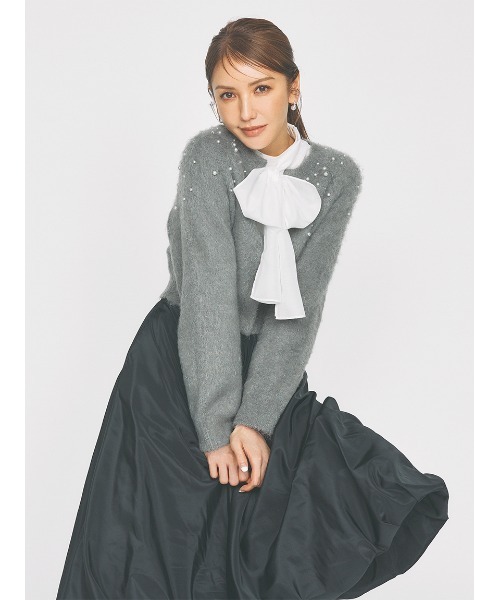 CELFORD(セルフォード)の「バルーンフレアスカート(スカート・レディース・アイボリー/ブラック/ゴールド・36/38)」の8枚目の写真