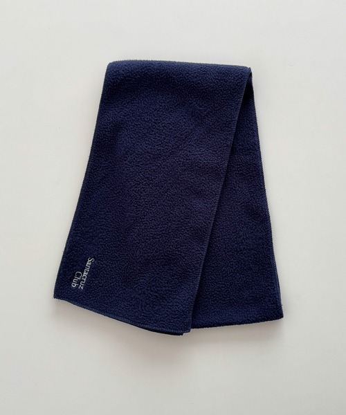 CANAL JEAN（キャナルジーン）の「El mar　Santacruz Club刺繍フリースマフラー（マフラー・レディース・ブラック/ネイビー/アイボリー・ONE SIZE）」の22枚目の写真