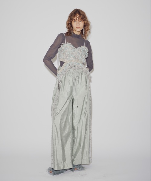 Labelleetude ラベルエチュード ミックスツイードニットビスチェ LA BELLE ETUDE（ラベルエチュード）の「ミックスツイードニット