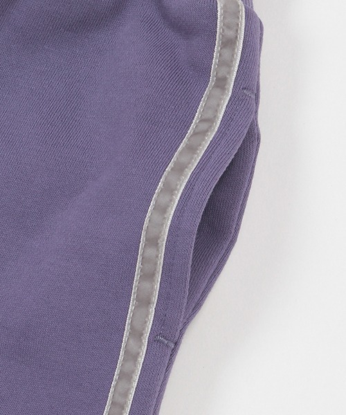 petit main（プティマイン）の「【& Re】裏起毛ラインパンツ（スウェットパンツ・キッズ・パープル/トップグレー/アイボリー/グリーン/ネイビー・80ｃｍ/90cm/110cm/100cm/120cm/130cm）」の20枚目の写真