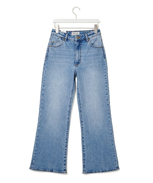ROLLA'S(ローラス)の「【ROLLA'S for ADAM ET ROPE'】別注 EASTCOAST FLARE ANKLE(デニムパンツ・レディース・ブルー・25/26/27)」の6枚目の写真