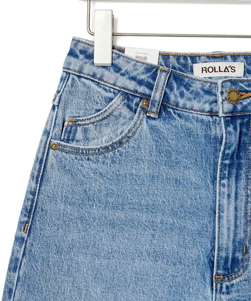 ROLLA'S(ローラス)の「【ROLLA'S for ADAM ET ROPE'】別注 EASTCOAST FLARE ANKLE(デニムパンツ・レディース・ブルー・25/26/27)」の10枚目の写真
