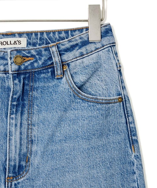 ROLLA'S(ローラス)の「【ROLLA'S for ADAM ET ROPE'】別注 EASTCOAST FLARE ANKLE(デニムパンツ・レディース・ブルー・25/26/27)」の11枚目の写真