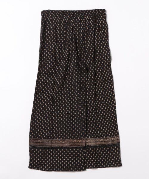 チャイハネ（チャイハネ）の「【チャイハネ】エスニックプリントワイドパンツ（その他パンツ・レディース・ピンク/グリーン/オレンジ/ブラック/ベージュ・FREE）」の6枚目の写真