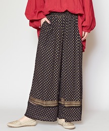チャイハネ | 【チャイハネ】エスニックプリントワイドパンツ(その他パンツ)