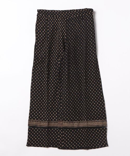 チャイハネ（チャイハネ）の「【チャイハネ】エスニックプリントワイドパンツ（その他パンツ・レディース・ピンク/グリーン/オレンジ/ブラック/ベージュ・FREE）」の10枚目の写真