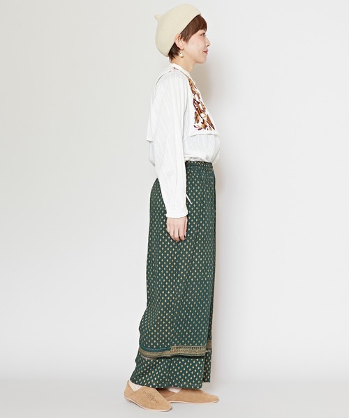 チャイハネ　プリントパンツ コウコクプリントメンズパンツ(PEONY): 『チャイハネ』公式通販