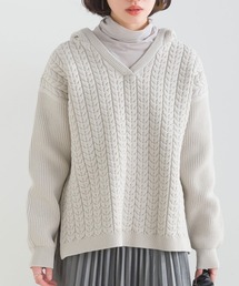 FURRY（ファーリー）の「ふくれケーブルパーカ（パーカー）」