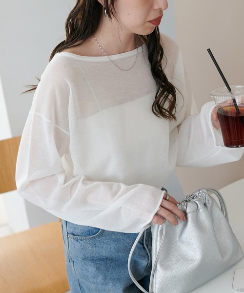 DISCOAT（ディスコート）の「【9色展開！/程よい透け感/WEB限定】2WAY