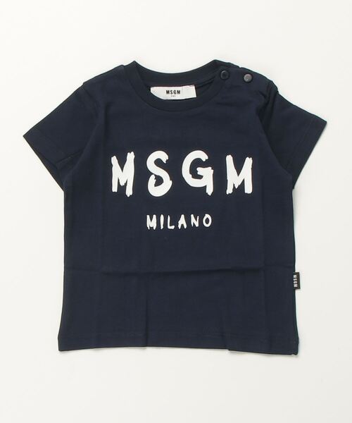 MSGM（エムエスジーエム）の「MSGM(エムエスジーエム)Baby ブランドロゴ半袖Tシャツカットソー（Tシャツ/カットソー・キッズ・ホワイト/イエロー/レッド/ピンク/ブルー・9M/12M/18M/24M/36M）」の22枚目の写真