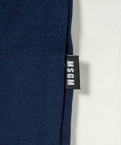 MSGM（エムエスジーエム）の「MSGM(エムエスジーエム)Baby ブランドロゴ半袖Tシャツカットソー（Tシャツ/カットソー・キッズ・ホワイト/イエロー/レッド/ピンク/ブルー・9M/12M/18M/24M/36M）」の9枚目の写真