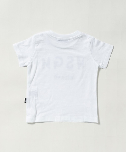 MSGM（エムエスジーエム）の「MSGM(エムエスジーエム)Baby ブランドロゴ半袖Tシャツカットソー（Tシャツ/カットソー・キッズ・ホワイト/イエロー/レッド/ピンク/ブルー・9M/12M/18M/24M/36M）」の16枚目の写真