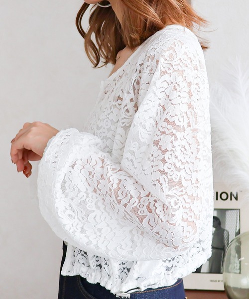 JeanPaul GAULTIER レースカーディガン 40 オフホワイト 楽天市場