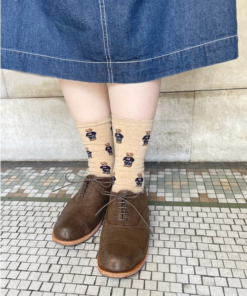 POLO RALPH LAUREN レディース オーガニックコットン混 フラッグ