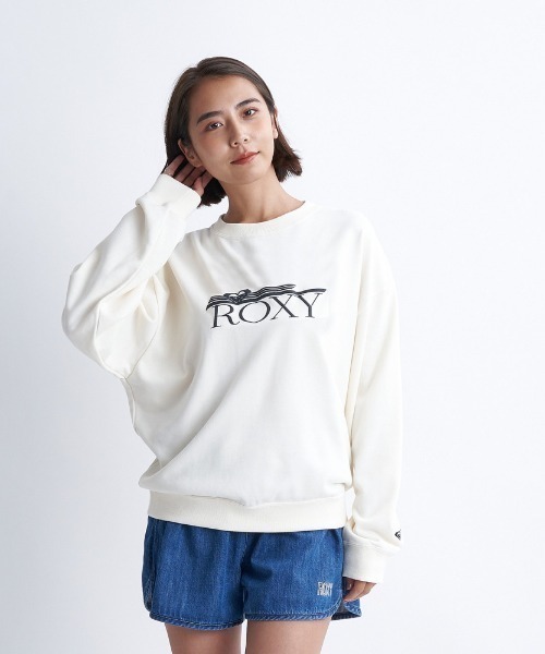 ROXY(ロキシー)の「LUCKY BAY/ロキシー胸ブランドロゴスウェットクルー(スウェット・レディース・ホワイト/ブラック/レッド・MEDIUM/LARGE/SMALL)」の8枚目の写真