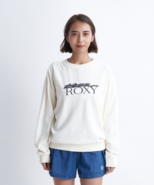 ROXY(ロキシー)の「LUCKY BAY/ロキシー胸ブランドロゴスウェットクルー(スウェット・レディース・ホワイト/ブラック/レッド・MEDIUM/LARGE/SMALL)」の10枚目の写真