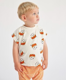 BOBO CHOSES（ボボショーズ）の「Baby Play the Drum all over T-shirt（Tシャツ/カットソー・キッズ）」