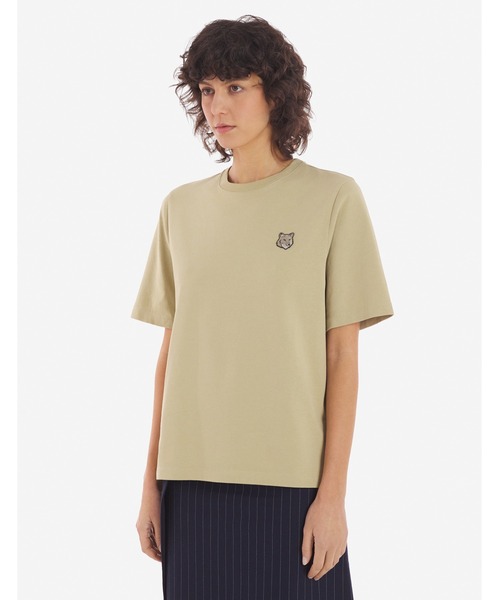 Maison Kitsune（メゾンキツネ）の「BOLD FOX HEAD PATCH COMFORT TEE SHIRT（Tシャツ/カットソー・レディース・ブラウン系その他/キナリ/ローズ系/ブルー系その他/ブラック/グレー/ミント/ベビーピンク・XXS/XS/S/M/L/XL）」の13枚目の写真