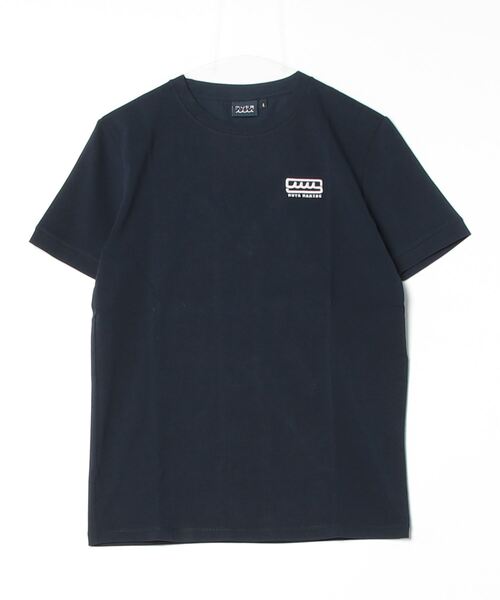 muta marine（ムータ・マリン）の「MMF POLPO８Tシャツ（Tシャツ/カットソー・メンズ・ホワイト/ネイビー・4/0）」の2枚目の写真