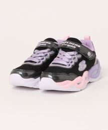 SKECHERS スケッチャーズ S LIGHTS-TWISTY GLOW【光る靴/オンオフボタン付き/軽量】キッズスニーカー(Sライツツイスティーグロウ) 303717L