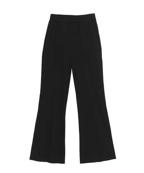 PUNYUS（プニュズ）の「フロントスリットフレアパンツ（その他パンツ・レディース・ブラック/オフホワイト/ブラウン/サックスブルー/グレー/パープル/ブルー・1/2/4/3）」の19枚目の写真