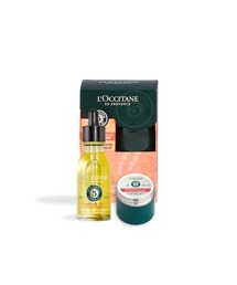 L'OCCITANE（ロクシタン）の「ファイブハーブス リペアリング スタイリングデュオ　美容液ヘアオイル＆ヘアバームのギフトセット（ヘアケアキット/ギフトセット・キッズ）」