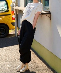 GOOD CREW グッドクルー フロスト加工カレッジTシャツ