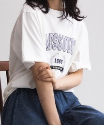 GOOD CREW グッドクルー フロスト加工カレッジTシャツ