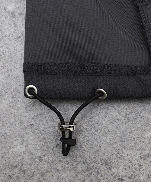 EDIFICE（エディフィス）の「ツイル ジャージー ボンバージャケット（MA-1・メンズ・グレー/ブラック/チョコ・MEDIUM/LARGE）」の5枚目の写真