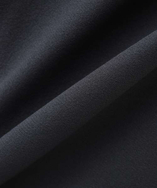 EDIFICE（エディフィス）の「ツイル ジャージー ボンバージャケット（MA-1・メンズ・グレー/ブラック/チョコ・MEDIUM/LARGE）」の8枚目の写真