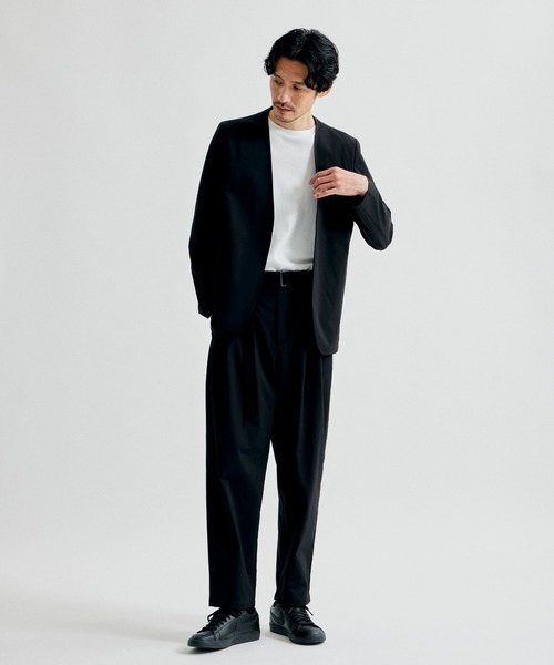 ATTACHMENT アタッチメント ノーカラージャケット ATTACHMENT ジャケット ノーカラージャケット 「ATTACHMENT
