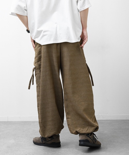 MARAI】タイパンツ アジアンエスニック サルエルカーゴパンツ