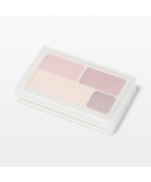 アイカラー4色タイプ スモーキーピンク（アイシャドウ）｜無印良品