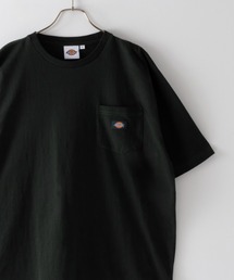 Dickies ポケット付き無地半袖Tシャツ