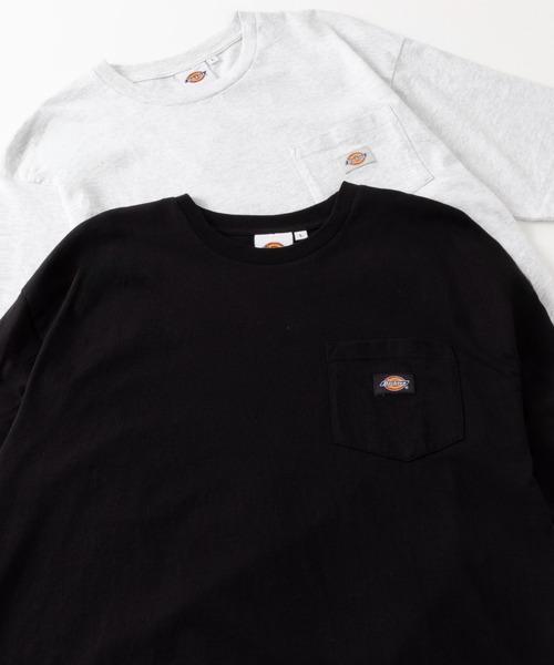 Dickies(ディッキーズ)の「Dickies ポケット付き無地半袖Tシャツ(Tシャツ/カットソー・メンズ・ブラック/ホワイト/グリーン/チャコールグレー/グレー・S/M/XXL/XL/L)」の14枚目の写真