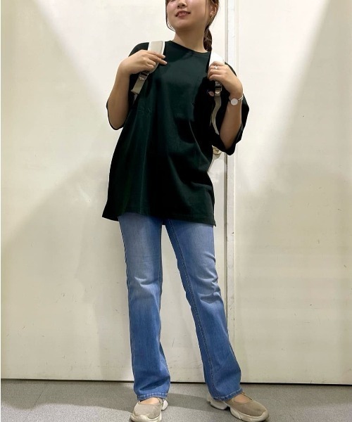 Dickies(ディッキーズ)の「Dickies ポケット付き無地半袖Tシャツ(Tシャツ/カットソー・メンズ・ブラック/ホワイト/グリーン/チャコールグレー/グレー・S/M/XXL/XL/L)」の18枚目の写真