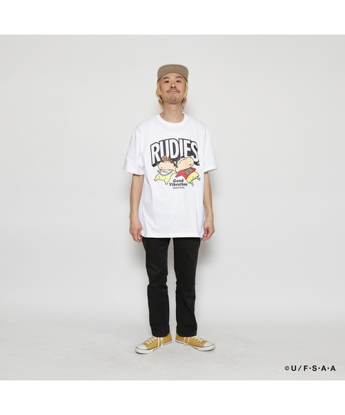 RUDIE'SxCRAYON SHINCHAN NAP TEE/ ルーディーズ×クレヨンしんちゃん ナップ Tシャツ（Tシャツ/カットソー）｜RUDIE'S（ルーディーズ） 4,950円
